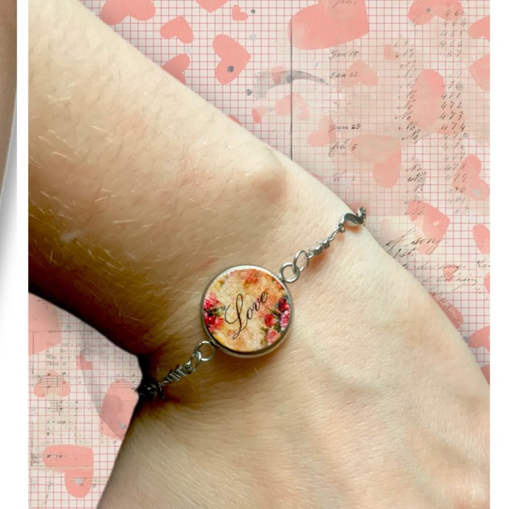 Bracelet | “Love” Charm Bracelet